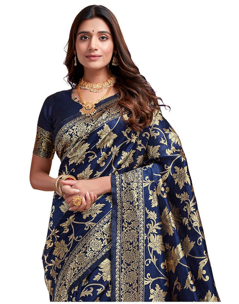 Vasthrlay Womens Jacquard Unstitched Wine Saree