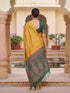 Vasthrlay Jacquard Traditional Unstitch Purpleorange Ethnic Wear