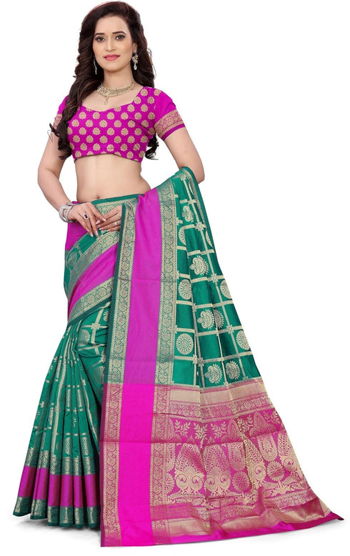 Vasthrlay Banarasi Unstiched Ethnic Wear
