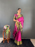 Vasthrlay Kanjivaram Traditional Contrast Included