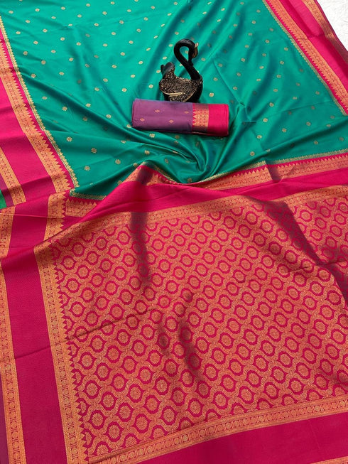 Vasthrlay Banarasi Soft Saree