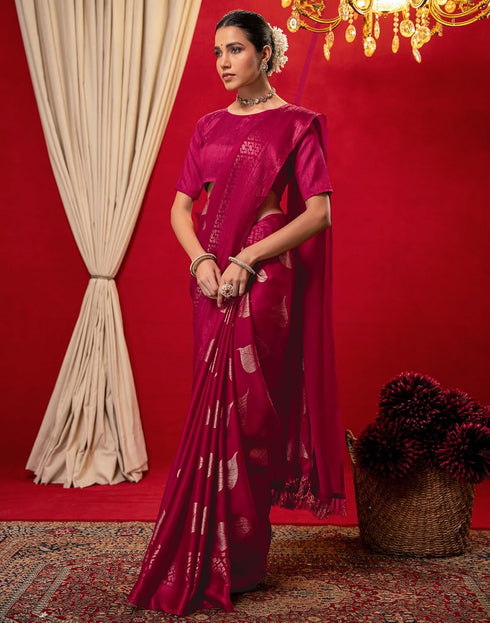 Vasthrlay Chiffon Printed Unstitched Black Saree
