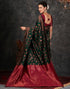 Vasthrlay Banarasi Kanjeevaram Unstitched Beige Saree