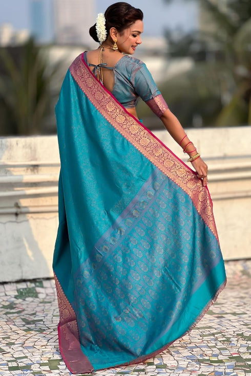 Vasthrlay Kanjivaram Handloom Blouse Ethnic Wear