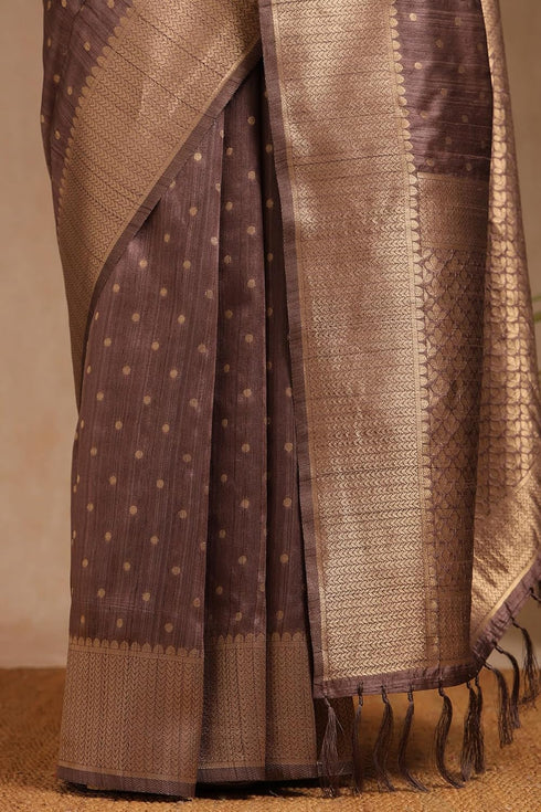 Vasthrlay Earth Tussar Design