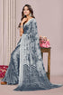 Vasthrlay Fashion Chiffon Printed Dusty Ethnic Wear