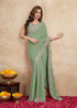 Vasthrlay Georgette Lakhanvi Embroidery Pink Ethnic Wear