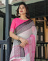Vasthrlay Floral Printed Tassels Saree