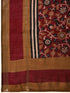 Vasthrlay Printed Weaving Maroon Saree