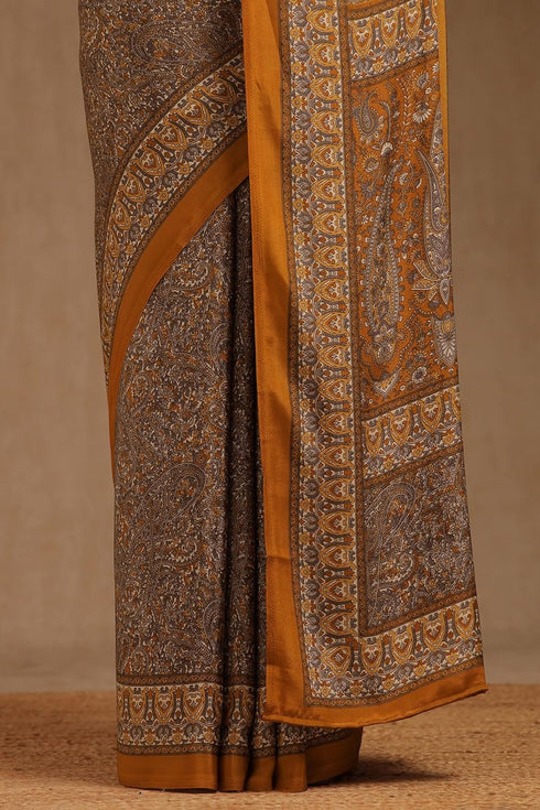 Vasthrlay Mustard Ethnic Motifs