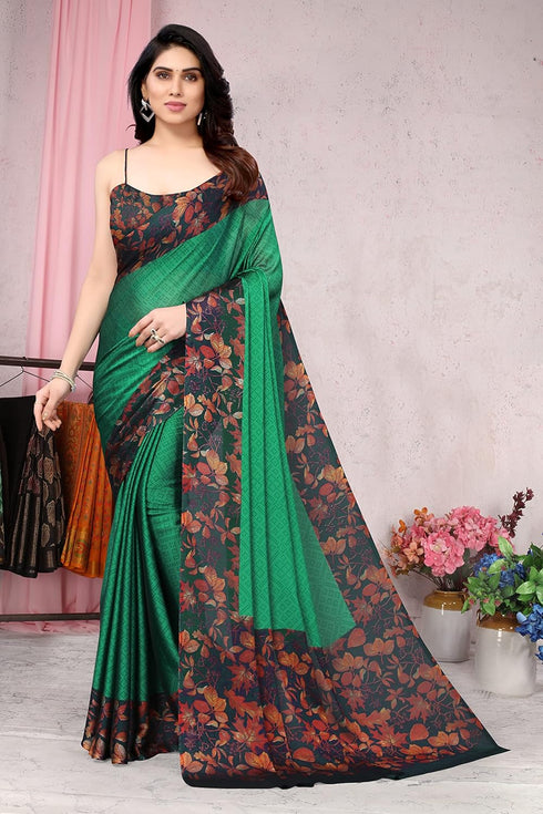 Vasthrlay Fashion Rhinestone Embellished Black Ethnic Wear