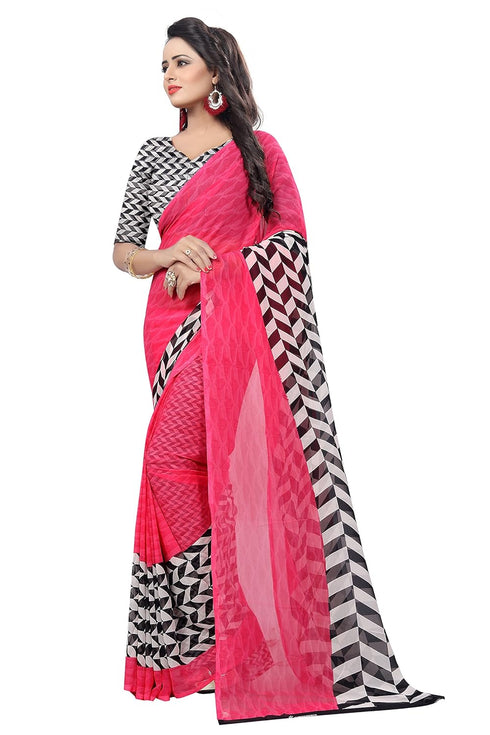 Vasthrlay Georgette Multi Color Free Size Sdpl Piku Ethnic Wear