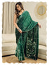 Vasthrlay Bandhani Printed Chiffon Unstitched Ethnic Wear
