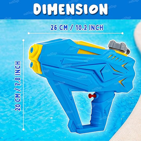 Zest 4 Toyz Holi Pichkari Water Gun for Kids Double Nozzle Water Guns