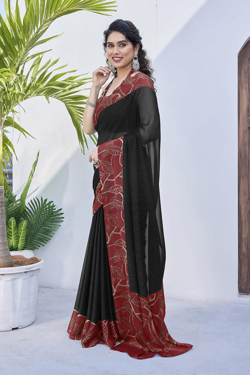 Vasthrlay Fashion Chiffon Printed Ethnic Wear