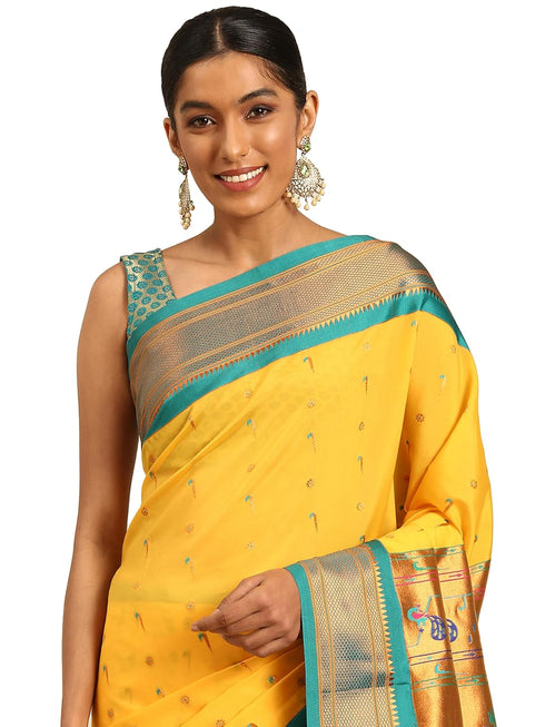 Vasthrlay Paithani Sea Saree