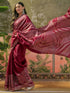 Vasthrlay Womens Printed Unstitched Beige Saree