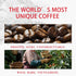 VUNJO Wild Kopi Luwak Civet Whole Bean Coffee 100g