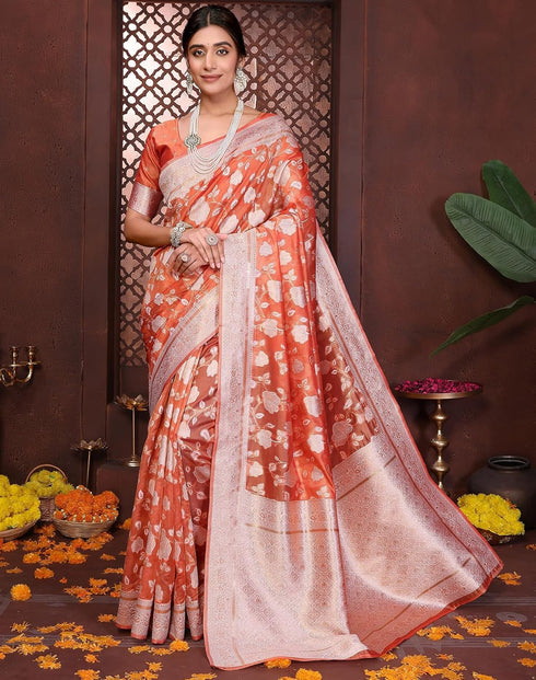 Vasthrlay Kanjivaram Banarasi Wedding Sari Az Ys Yasmin Saree