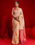 Vasthrlay Womens Weaving Unstitched Cream Saree