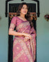Vasthrlay Handloom Printed Saree