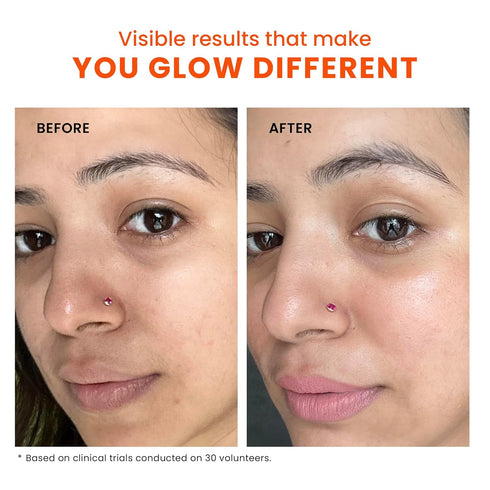 Moraze Cosmetics Instant Glow 1 De Tan & Brightening Serum FREE Lip Scrub