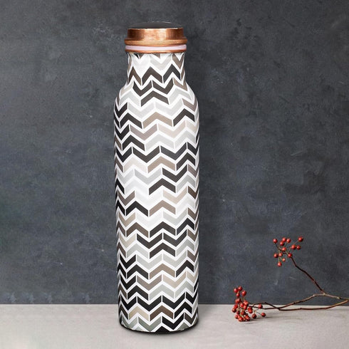Pure Copper Water Bottle 1 Litre Leak Proof