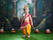 Kanha Janmasthmi Costume for Kids