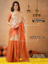 Vasthrlay Handloom Unstitched Beigegold Ethnic Wear