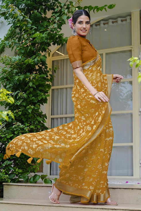 Vasthrlay Fashion Cotton Printed Ethnic Wear