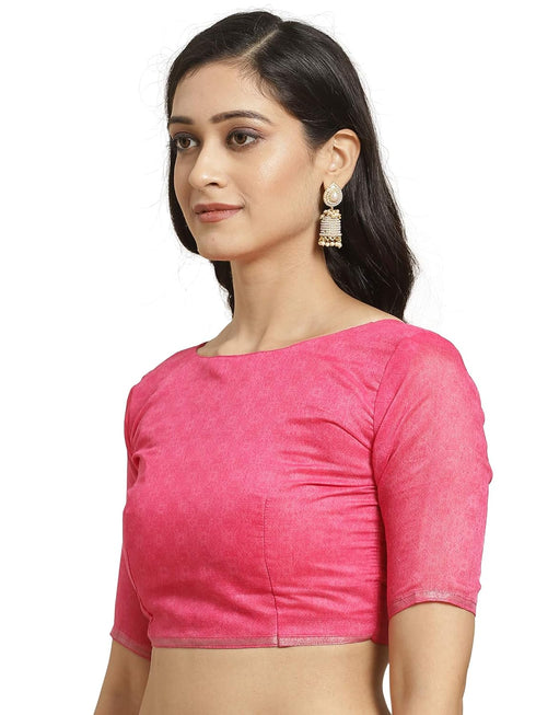 Vasthrlay Floral Unstitched Yellow Ethnic Wear