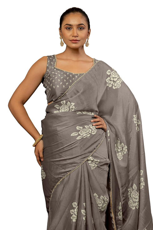 Vasthrlay Fashion Chiffon Printed Ethnic Wear