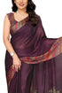 Vasthrlay Fashion Chiffon Georgette Dark Ethnic Wear