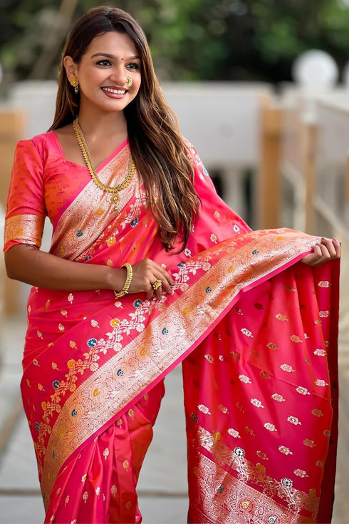 Vasthrlay Kanjivaram Unstitched Blouse Ethnic Wear