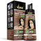 Vcare hair color shampoo deep brown 180ml