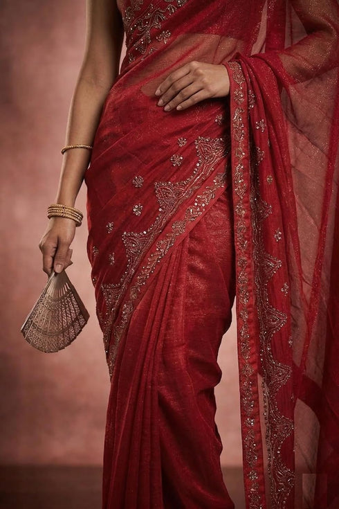 Vasthrlay Embroidered Swarovski Ethnic Wear