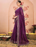 Vasthrlay Embroidery Bandhani Unstitched Rama Green Saree