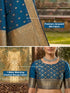 Vasthrlay Jaquard Traditional Unstitch Pink Ethnic Wear