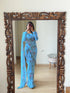 Vasthrlay Georgette Unstitched Saree