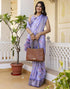 Vasthrlay Printed Weaving Unstitched Green Saree