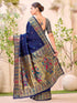 Vasthrlay Paithani Weaving Green Saree