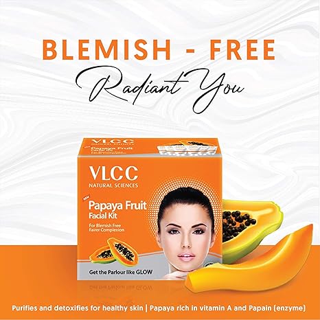 VLCC Papaya Fruit Single Facial Kit