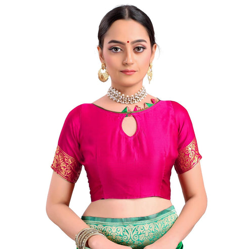 Vasthrlay Banarasi Gs Bridal Green Ethnic Wear