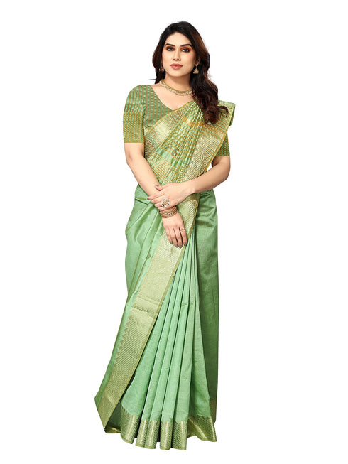 Vasthrlay Jacquard Unstitched Saree