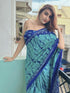 Vasthrlay Printed Unstitched Blue Smc Ethnic Wear