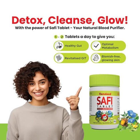 Hamdard Safi Tablet for Healthy & Glowing Skin