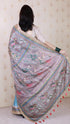 Vasthrlay Printed Unstitched Lavender Ethnic Wear