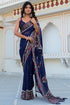 Vasthrlay Fashion Georgette Geometric Printed Ethnic Wear