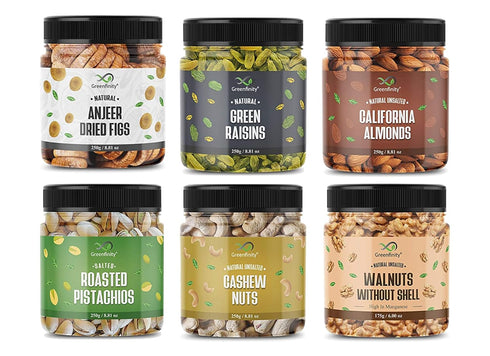 GreenFinity Dry Fruits Combo Pack