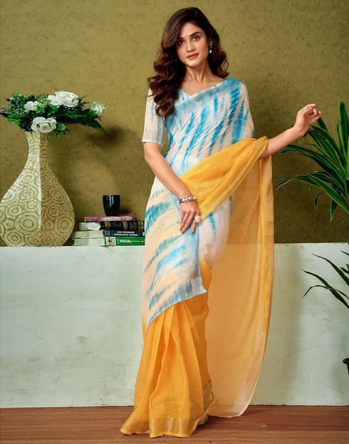 Vasthrlay Womens Cotton Printed Pink Saree